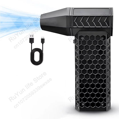 CAER Turbo Jet Fan - 130,000RPM Portable Air Blower with Storage Options
