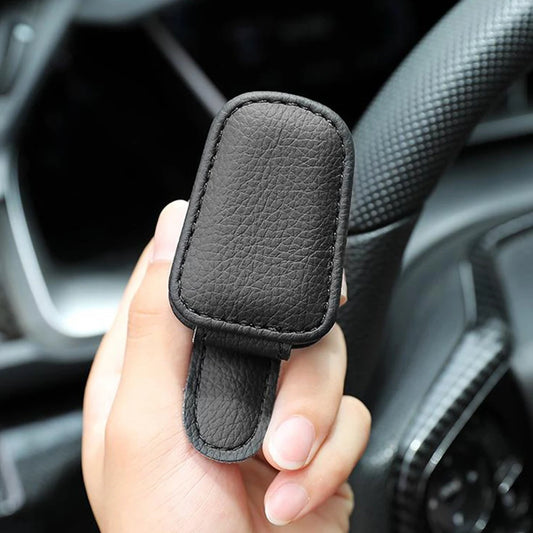 Universal Car Sunglasses Clip Holder - Multi-Purpose Visor Organizer & Accessories Storage