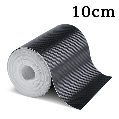 Nano Carbon Fiber Car Protection Tape - 3D Adhesive Strip for Door & Mirror Guard