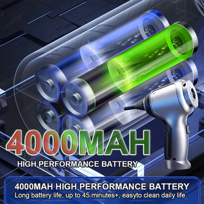 95000Pa Wireless Handheld Vacuum Cleaner - Pro Car & Home Cleaning with German Motor