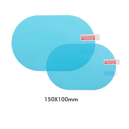 Car Rearview Mirror Rainproof Film - Anti-Fog Clear Protection for All Weather
