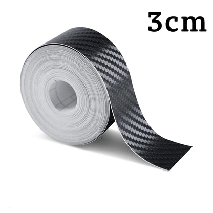 Nano Carbon Fiber Car Protection Tape - 3D Adhesive Strip for Door & Mirror Guard