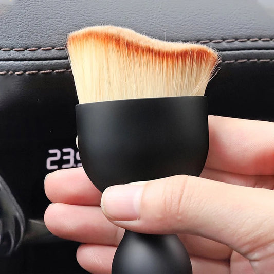 Car Crevice Dust Brush - Soft Interior Cleaning Tool for Universal Vehicles
