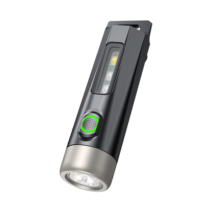 PHILIPS 2025 Super Bright EDC Flashlight - Rechargeable Mini Keychain Light