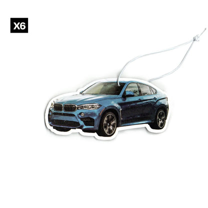 BMW Car Air Freshener Collection - Model-Specific Paper Pendants for Rearview Mirror