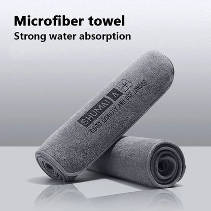 SEAMETAL Multi Sizes Car Microfiber Towel Upgraded Ultra-Soft Auto Drying Cleaning Cloth Super Absorbent Scratch-Free Towels