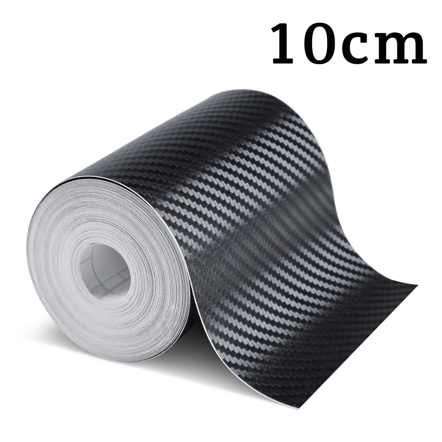 Nano Carbon Fiber Car Protection Tape - 3D Adhesive Strip for Door & Mirror Guard