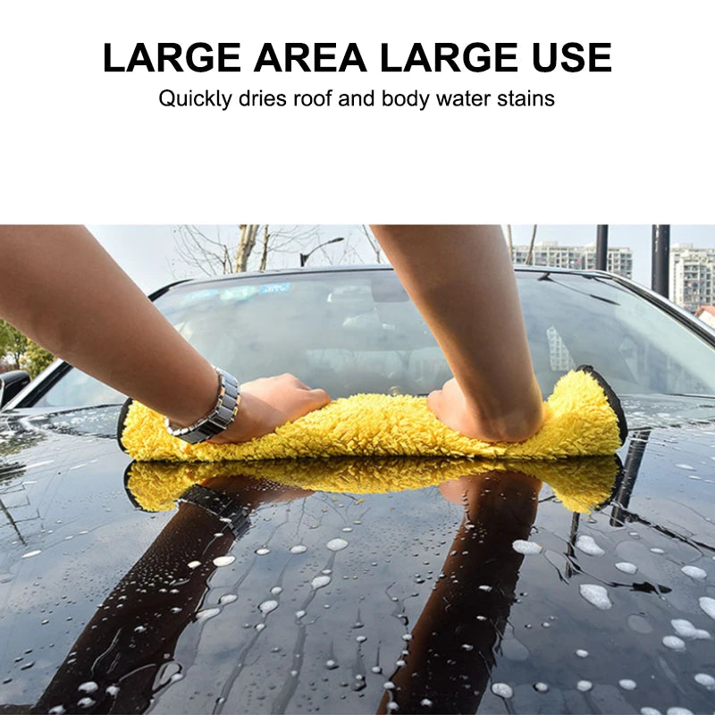 Professional Car Wash Towels - Ultra-Absorbent Non-Shedding Cleaning Set