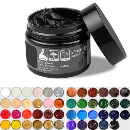 Professional Leather Repair Kit - Car Seat & Vinyl Restoration with Color Matching