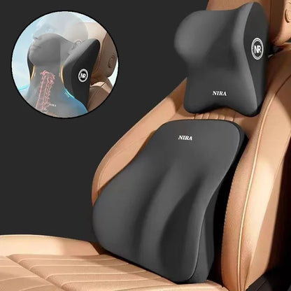 Ergonomic Car Neck & Back Cushion Set