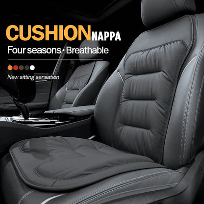Universal Car Seat Cover - Leather NAPPA Cushion Protection Pad
