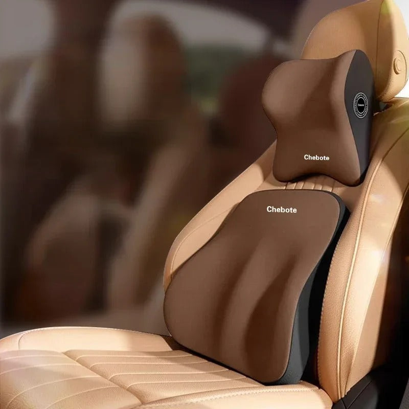 Ergonomic Car Neck & Back Cushion Set