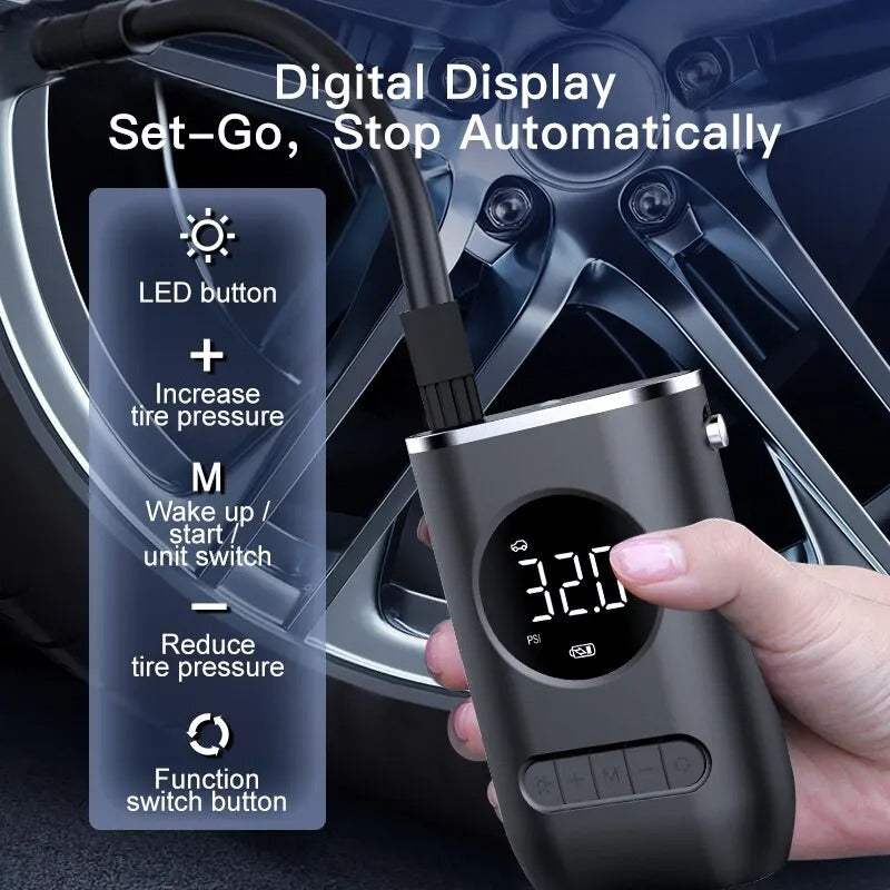 Portable Electric Tire Pump