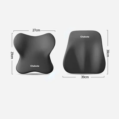 Ergonomic Car Neck & Back Cushion Set