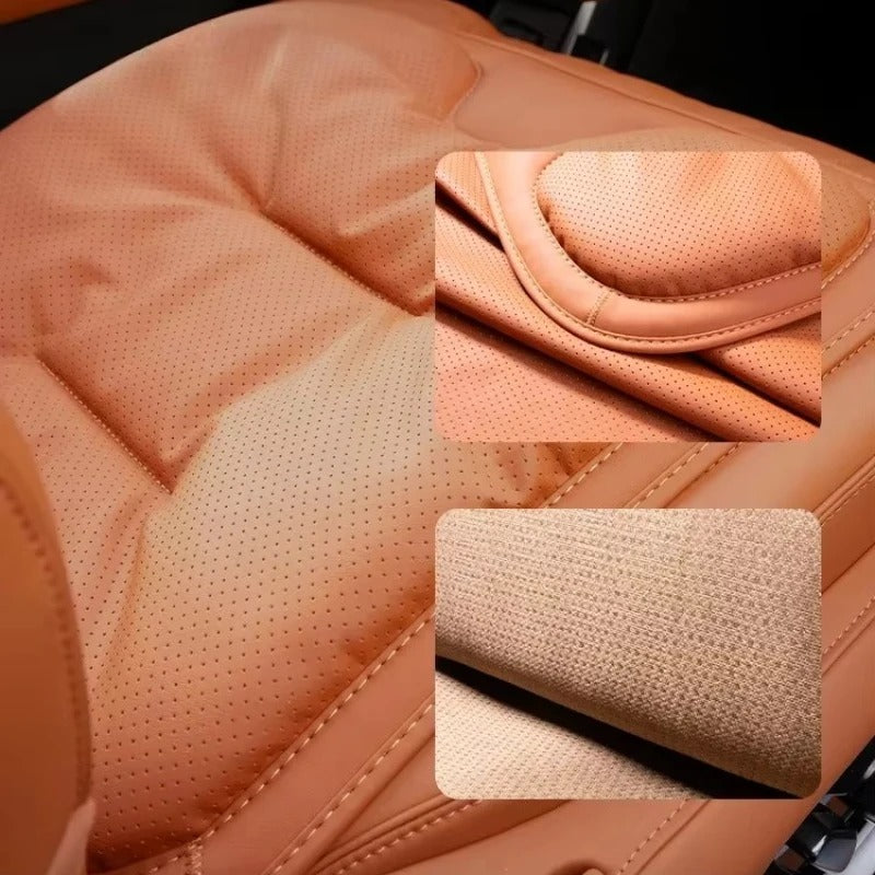 Universal Car Seat Cover - Leather NAPPA Cushion Protection Pad