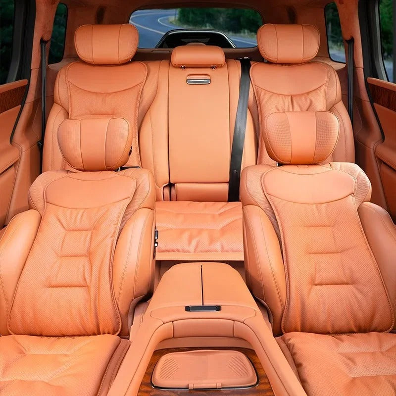 Universal Car Seat Cover - Leather NAPPA Cushion Protection Pad