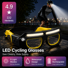Rechargeable LED Headlamp Glasses