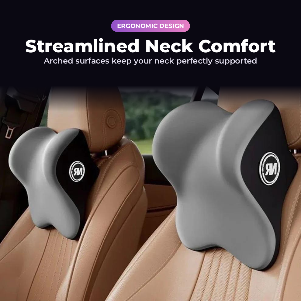 Ergonomic Car Neck & Back Cushion Set