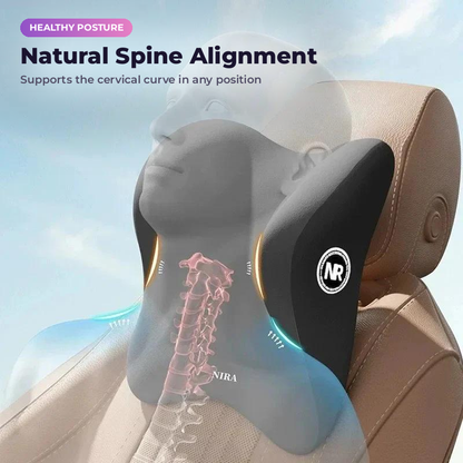 Ergonomic Car Neck & Back Cushion Set