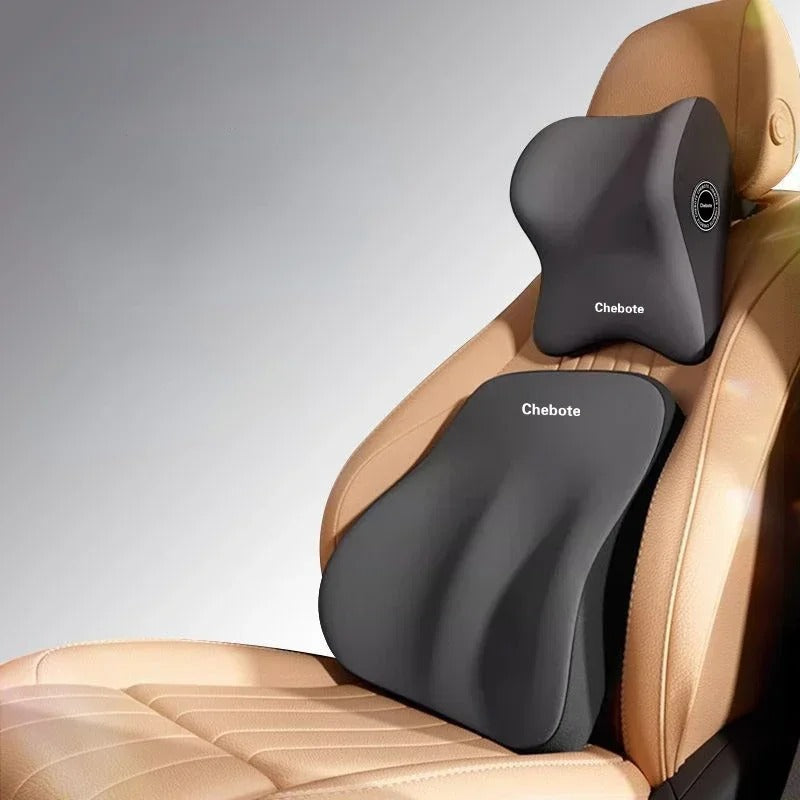 Ergonomic Car Neck & Back Cushion Set